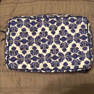 Vera Bradley Iconic large blush & brush case